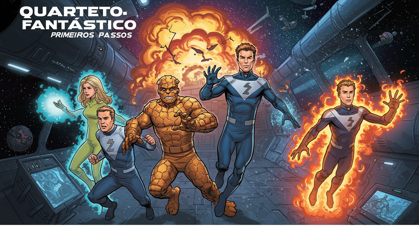 Quarteto Fantástico: Os Primeiros Passos da Primeira Família no MCU