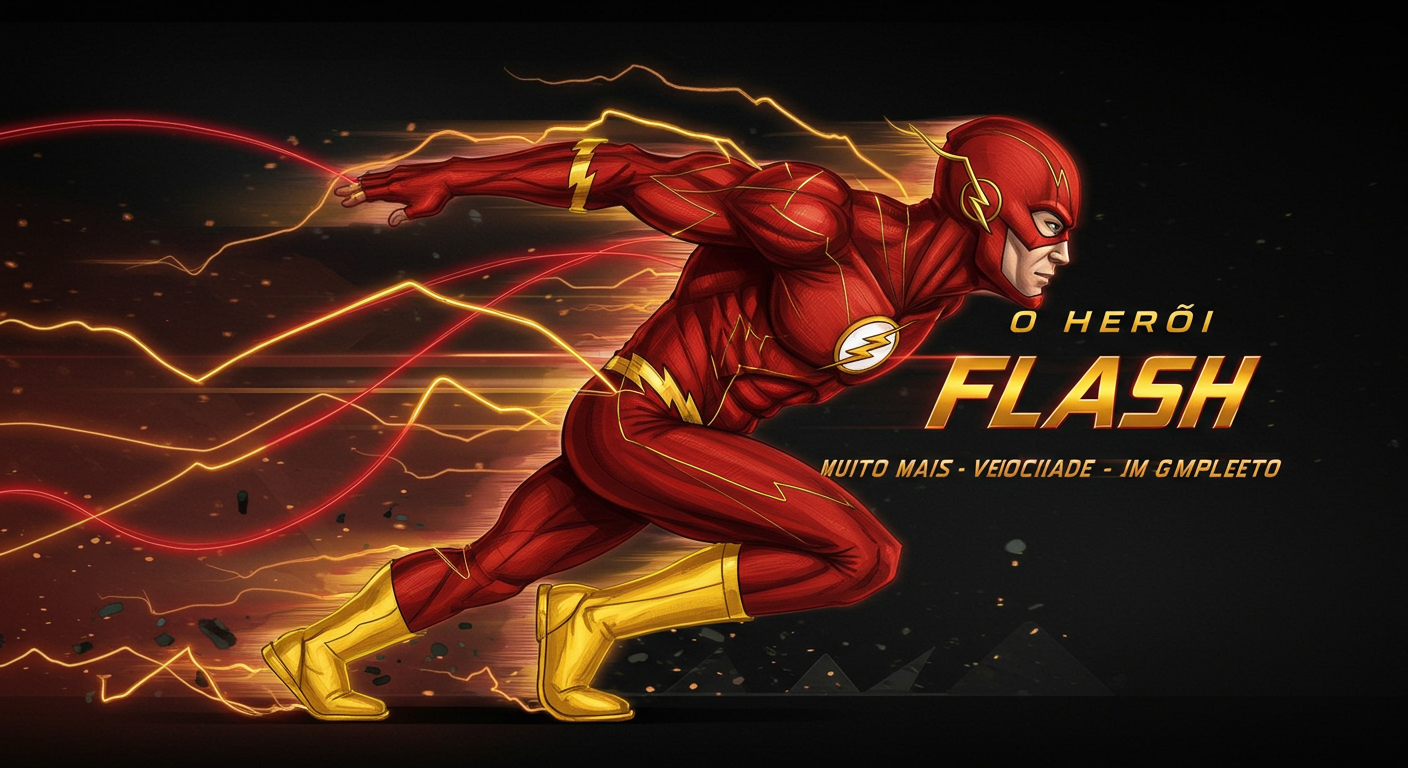 O Herói Flash: Muito Mais Que Velocidade - Um Guia Completo