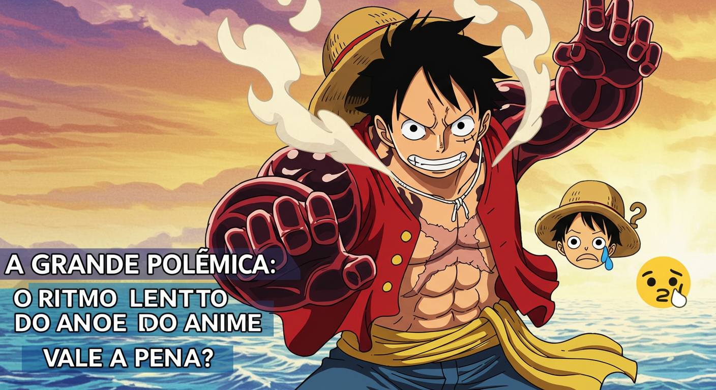 A Grande Polêmica de One Piece: O Ritmo Lento do Anime Vale a Pena?