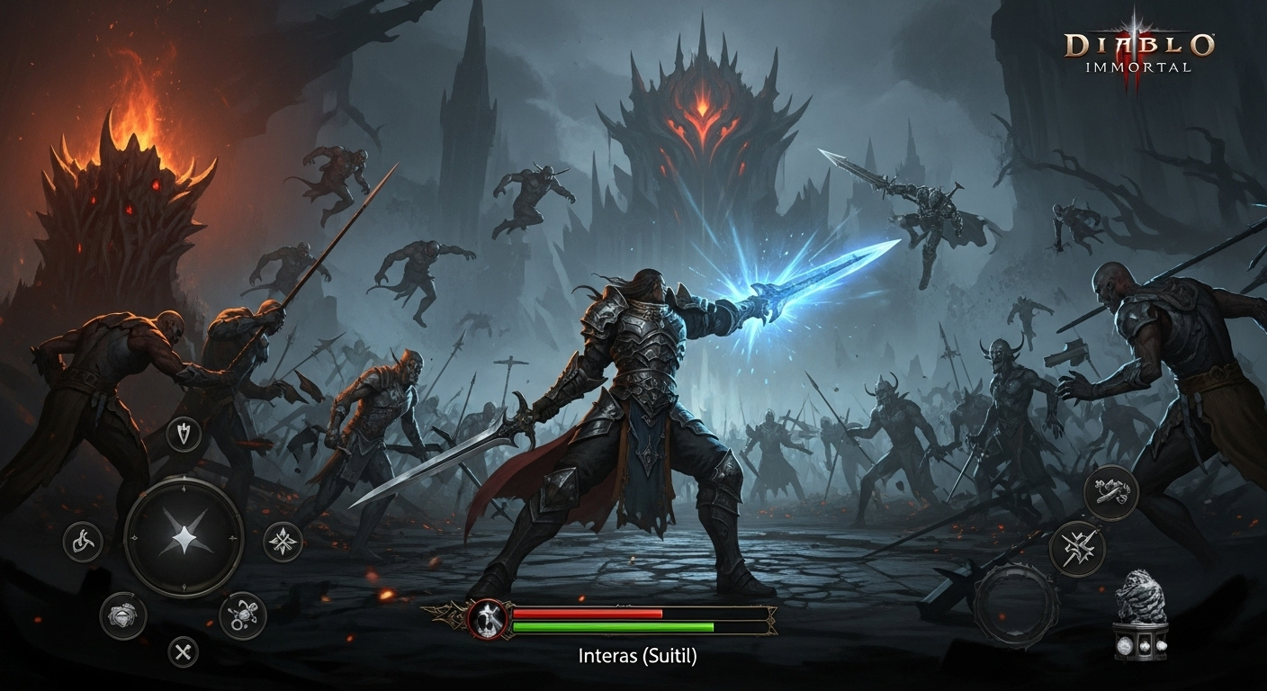 Diablo Immortal Gameplay: Domine Santuário no Seu Celular!